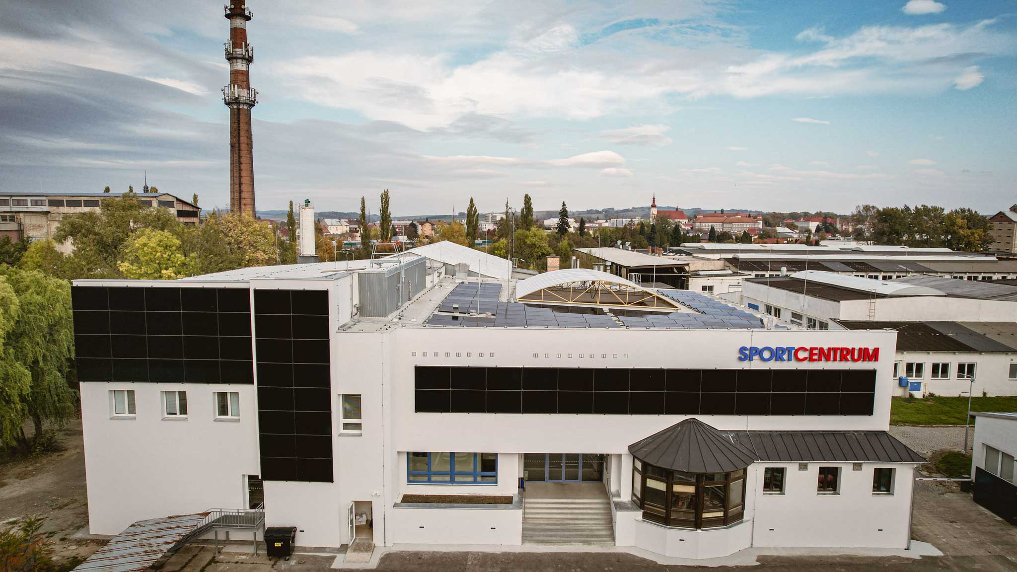 Sportcentrum Holešov - realizace Pělucha Střechy